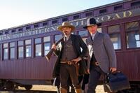Viggo Mortensen as Everett Hitch and Ed Harris as Virgil Cole in "Appaloosa."