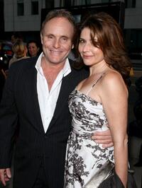 Producer Robert Knott and his wife at the California premiere of "Appaloosa."