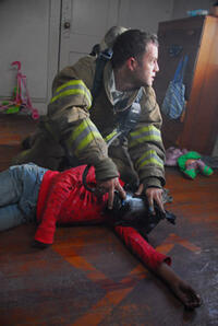 A scene from "Fireproof."