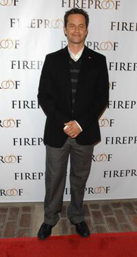 Kirk Cameron at the California premiere of "Fireproof."