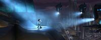 A scene from "Astro Boy."