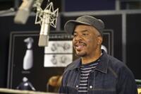 David Alan Grier on the set of "Astro Boy."