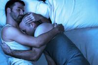 Alessandro Calza as Andrea and Adam Neal Smith as Jeff in "Ciao."