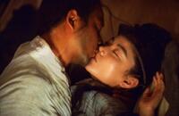 Tony Leung Chiu Wai as Blind Swordsman and Brigitte Lin as Murong Yin/Murong Yang in "Ashes of Time Redux."