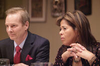 Bill Irwin as Paul and Anna Deavere Smith as Carol in "Rachel Getting Married."