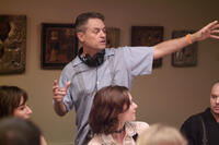Director Jonathan Demme on the set of "Rachel Getting Married."