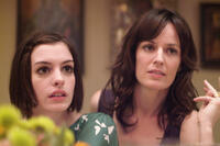 Anne Hathaway as Kym and Rosemarie DeWitt as Rachel in "Rachel Getting Married."