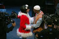 Justin Johnston as Angel and Michael McElroy as Tom in "Rent Filmed Live on Broadway."