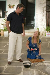 Pierce Brosnan and Meryl Streep in "Mamma Mia!"