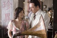 Gong Li as Anna Lan-Ting and John Cusack as Paul Soames in "Shanghai."