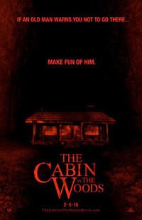 Poster art for "The Cabin in the Woods."