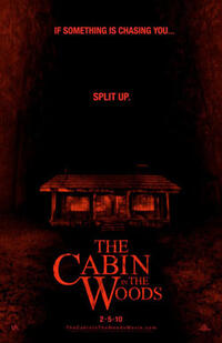 Poster art for "The Cabin in the Woods."