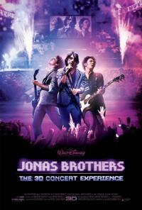 Poster Art for "Jonas Brothers 3-D Concert Movie."