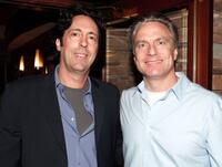 Producer Dennis Weiss and Gordon Prend at the California premiere of "Surfer, Dude."