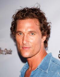 Producer Matthew McConaughey at the California premiere of "Surfer, Dude."