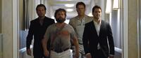 Bradley Cooper as Phil, Zach Galifianakis as Alan, Ed Helms as Stu and Justin Bartha as Doug in "The Hangover."