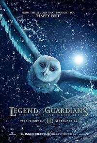 Poster art for "Legend of the Guardians: The Owls of Ga'Hoole."