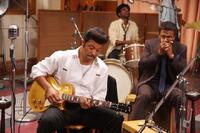 Jeffrey Wright as Muddy Waters and Columbus Short as Little Walter in "Cadillac Records."