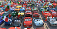 A scene from "Cars 2."