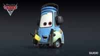 Poster art for "Cars 2."