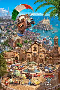 Poster art for "Cars 2."