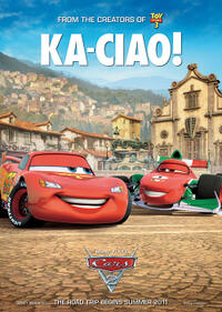 Poster art for "Cars 2."