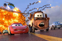A scene from "Cars 2"