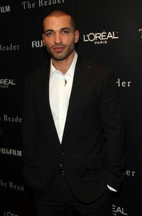 Haaz Sleiman at the New York premiere of "The Reader."