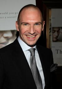 Ralph Fiennes at the New York premiere of "The Reader."