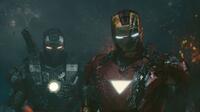 War Machine and Iron Man in "Iron Man 2."