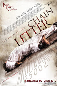 Poster art for "Chain Letter."