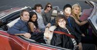 Scott Porter, Vanessa Hudgens, Gaelan Connell, Ryan Donowho, Charlie Saxton, Tim Jo and Alyson Michalka in "Bandslam."