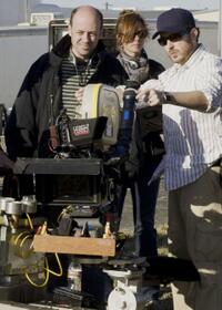 Director Todd Graff on the set of "Bandslam."