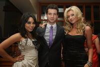 Vanessa Hudgens, Gaelen Connell and Alyson Michalka at the California premiere of "Bandslam."