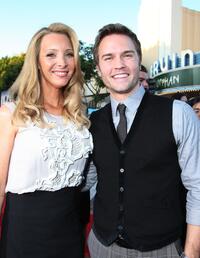 Lisa Kudrow and Scott Porter at the California premiere of "Bandslam."