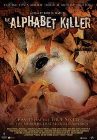Poster art for "The Alphabet Killer."