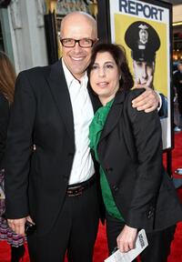 Producer Donald De Line and Sue Kroll at the California premiere of "Observe And Report."
