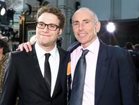 Seth Rogen and Kevin McCormack at the California premiere of "Observe And Report."