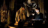 Michael Gambon and Daniel Radcliffe in "Harry Potter and the Half-Blood Prince."