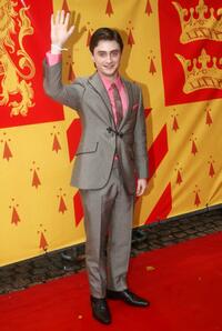Daniel Radcliffe at the London premiere of "Harry Potter and the Half Blood Prince."
