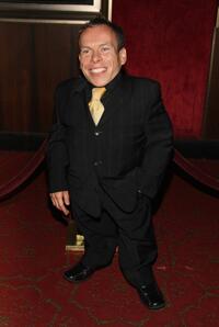 Warwick Davis at the New York premiere of "Harry Potter and the Half Blood Prince."