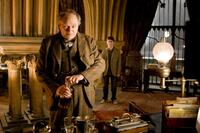Jim Broadbent as Horace Slughorn and Daniel Radcliffe as Harry Potter in "Harry Potter and the Half-Blood Prince."