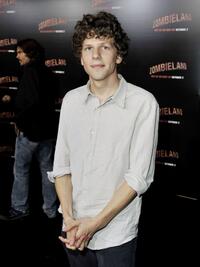 Jesse Eisenberg at the California premiere of "Zombieland."