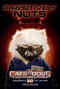 Poster art for "Cats & Dogs: The Revenge of Kitty Galore."