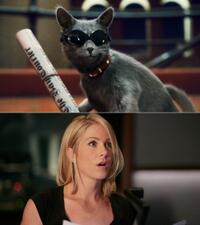 Catherine voiced by Christina Applegate in "Cats & Dogs: The Revenge of Kitty Galore."