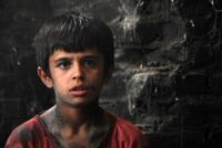 Hamed Aghazi as Hussein in "The Song of Sparrows."