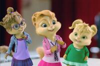Jeannette, Brittany and Eleanor in "Alvin and the Chipmunks: The Squeakquel."