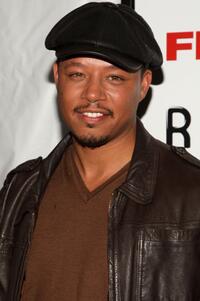 Terrence Howard at the New York premiere of "Fighting."