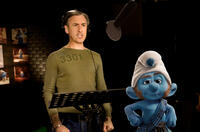 Alan Cumming on the set of "The Smurfs."