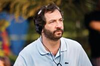 Writer/director/producer Judd Apatow on the set of "Funny People."